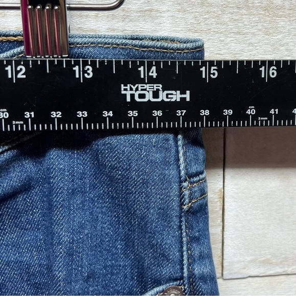 Everlane High Rise Straight Jeans Blue Ankle Size 30‎ Stretch Pockets - Picture 8 of 10